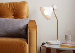 Lampe à poser Apennin E27 IP20 crème