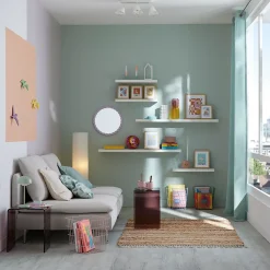 Lampe à poser Astrapia LED tactile vert IP44 Ø13.7 x H.29.8 cm 1.8W GoodHome