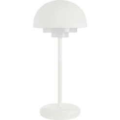 Lampe à poser Astrapia LED tactile blanc IP44 Ø13.7 x H.29.8 cm 1.8W GoodHome