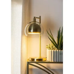 Lampe à poser Bellezza - H. 48 cm - Doré