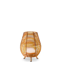 Lampe à poser Bossa dimmable LED intégrée naturel 900lm 9W IP54 blanc chaud New Garden