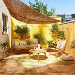 Lampe à poser Bossa dimmable LED intégrée naturel 900lm 9W IP54 blanc chaud New Garden