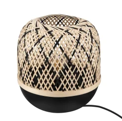 Lampe à poser Brackley noir ⌀25 x H.26cm E27 15W IP20 GoodHome