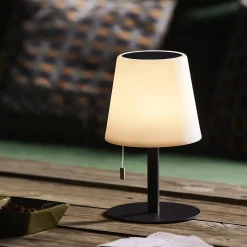 Lampe à poser d'extérieur solaire LED intégrée RGB dimmable 2W Corep