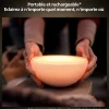 Lampe à poser dimmable Bluetooth Philips Hue IP20 Demi sphère 530lm 6W multicolore