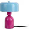 Lampe à poser Double Funky - Rose, Bleu