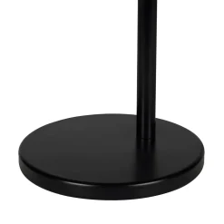 Lampe à poser effet bois et métal noir E27 Ø15.7cm x H.49 cm 42W GoodHome Hornero