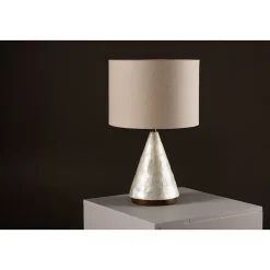 Lampe à Poser en Capiz 