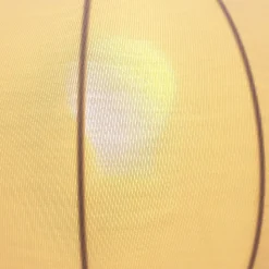 Lampe à poser en céramique vert et tissu blanc H.33 cm E27 40 W Jumell Requi