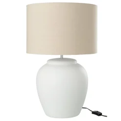Lampe à Poser en Céramique "Méli" 60cm Blanc