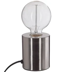 Lampe à poser en fer Ampoule - H. 10,5 cm