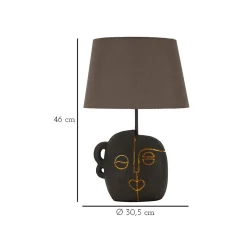 Lampe à Poser en Résine 