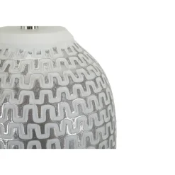 Lampe à Poser en Résine "Wave" 65cm Blanc