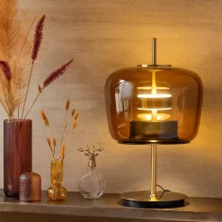 Lampe à Poser en Verre à LED 