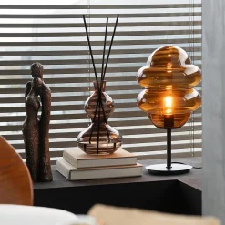 Lampe à Poser en Verre 