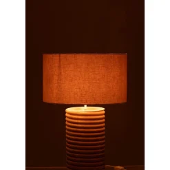 Lampe à Poser Filetage en Bois 