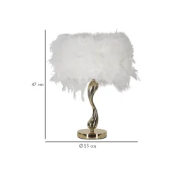 Lampe à Poser Imitation Plume 