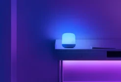 Lampe à poser intelligente LED intégrée RGB Wiz 620lm 9W