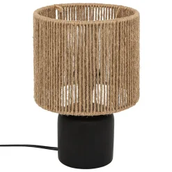 Lampe à poser Koby noir H24cm - Atmosphera