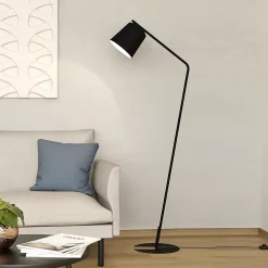 Lampe à poser LED intégrée Oneda IP20 40W L.54 x l.20 x H.160,5 cm Eglo noir