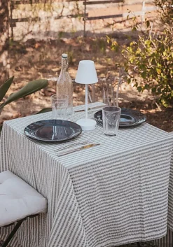 Lampe à poser LED Lola slim blanc H.30cm IP44 160lm Newgarden