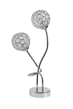Lampe à poser Mantus 2 ampoules G9 IP20 argent