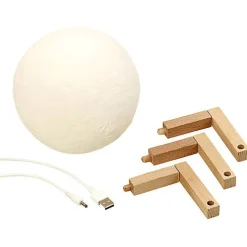 Lampe à poser MoovyMoon Lune 15 cm