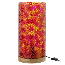 Lampe à Poser Mosaïque en Verre 