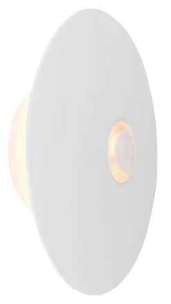 Lampe à poser métal blanc mat, LED KYLER