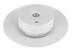 Lampe à poser métal blanc mat, LED KYLER