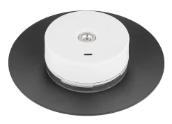 Lampe à poser métal gris mat, LED KYLER