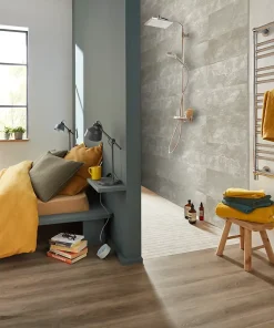 Lampe à poser Mulanje E14 IP20 blanc bois