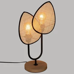 Lampe à poser Olme naturel H44