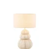 Lampe à Poser "Oursin" 47cm Beige