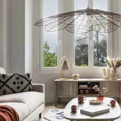 Lampe à poser Palm - bambou H55 cm - Atmosphera