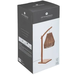 Lampe à poser Palm - bambou H55 cm - Atmosphera