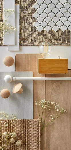 Lampe à poser Qausuit rectangulaire E27 IP20