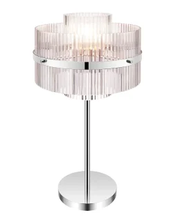 Lampe à poser Rhyolit argent E274 IP20 GoodHome