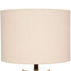 Lampe à poser "Salma" - bois H47 cm - Atmosphera créateur d'intérieur