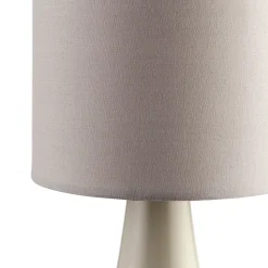 Lampe à poser Tertrez E14 IP20 gris clair