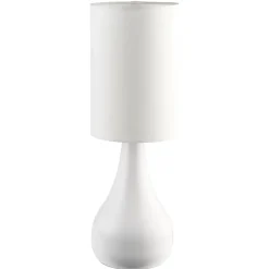 Lampe à poser Tertrez E14 IP20 blanc