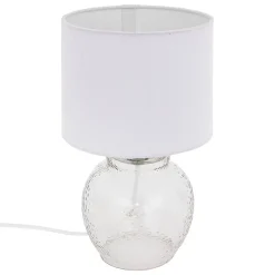 Lampe à poser Teva blanc H30cm - Atmosphera