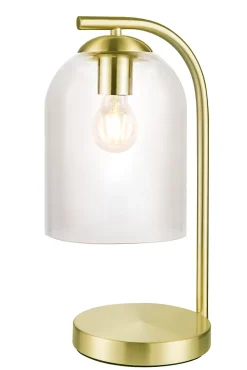 Lampe à poser Thestias E27 IP20 verre et métal