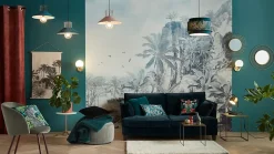 Lampe à poser Toroba E14 IP20 or et noir