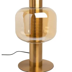 Lampe à poser Tuba doré 22x41x22cm
