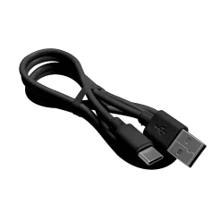 Lampe à poser USB Beret LED intégrée 250lm 4.2W IP44 noir
