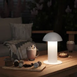 Lampe à poser USB Callery 200lm 5W IP44 blanc