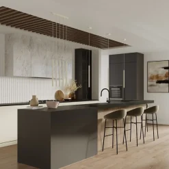 Lampe à suspension en acier 1 lampes 8x8x114cm Sollux