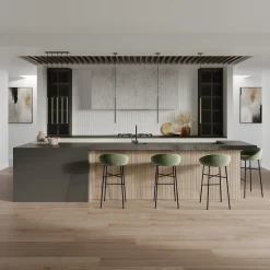 Lampe à suspension en acier 1 lampes 8x8x114cm Sollux