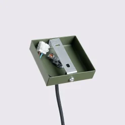 Lampe à suspension en aluminium 1 ampoule 3000K - 8x8x118cm Sollux